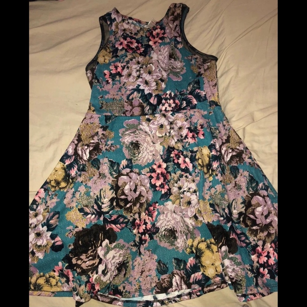 Floral Fit & Flare Dress